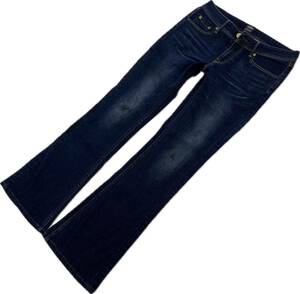 Levi's ☆ SA013-0003 足長美脚◎ ブーツカット デニムパンツ ストレッチ ジーンズ レディース W29 大人カジュアル リーバイス■Ja6967