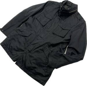 JOSEPH ABBOUD * military jacket field jacket black L mode City adult casual old clothes josef Abu -do#CH97