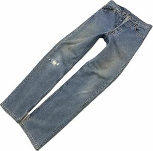 90s ☆ Levi's ☆ 501 USA製 いなたい風合い◎ デニムパンツ ジーンズ W28 アメカジ ストリート カジュアル 人気 古着 リーバイス■Ja7011