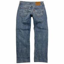 Levi's ☆ 505 デニムパンツ ストレート ジーンズ ライトブルー W29 アメカジ 大人カジュアル ストレート 古着 人気 リーバイス■Ja6948_画像4