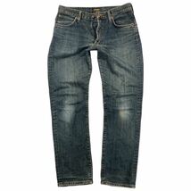 Wrangler ☆ W04033 シルエット良◎ テーパード デニムパンツ ジーンズ W32 アメカジ ストリート 大人カジュアル 古着 ラングラー■Ja6944_画像3