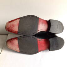CERVINO　セルビノ　革靴　イタリア製　ビジネスシューズ　サイズ41　MADE IN ITALY　レザー　黒　ブラック　アウトソール30cm_画像5