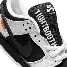 新品未使用 【27.5】TIGHTBOOTH × NIKE SB DUNK LOW PRO QS Black and White タイトブース ナイキ SB ダンク ロー プロ ブラック ホワイト_画像7