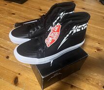 VANS X METALLICA SK8-HI REISSURE バンズ　メタリカ コラボ スケートハイ リイシュー スニーカー US9 27cm レコード CD_画像1