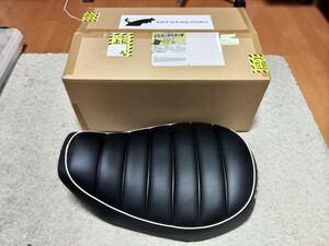 美品♪　ホンダ　モンキー125　キャッツファクトリー　ノーマルシート加工　ノーマル風ダウン　純正シート　