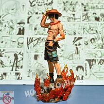 国内即日発送 ONEPIECE ワンピース フィギュア ポートガス・D・エース エフェクト台座x2 1/8スケール BT スタジオ GK完成品 POP.O.P_画像4