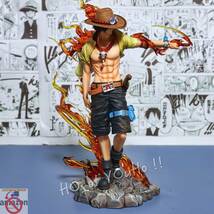 国内即日発送 ONEPIECE ワンピース フィギュア ポートガス・D・エース 1/8スケール Brain Hole スタジオ GK完成品 POP.O.P_画像5