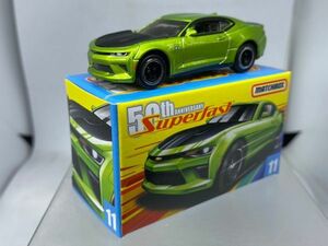 MATCHBOX マッチボックス MBX 1/64 50th Superfast 17 CHEVY CAMARO シェビー カマロ