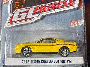 GREENLIGHT グリーンライト 1/64 GL MUSCLE 2012 DODGE CHARGER SRT 392 ダッジ チャレンジャー