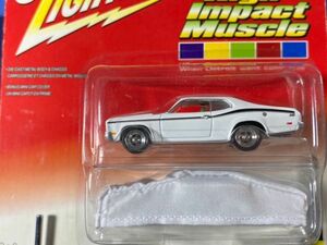 JOHNNY LIGHTNING ジョニーライトニング 1/64 HIGH IMPACT MUSCLE 1971 71 PLYMOUTH DUSTER 340 プリムス ダスター