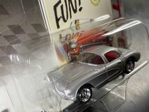 JOHNNY LIGHTNING ジョニーライトニング 1/64 50th CORVETTE 1957 57 コルベット CHEVROLET シボレー シェビー CHEVY_画像3