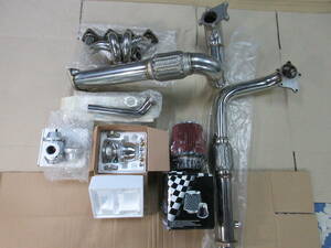 ☆未使用　シビック　ターボキット　TO4E　タービン　インタークーラー　ウエストゲート等　EG　EK　DC　B16 B18　turbokit