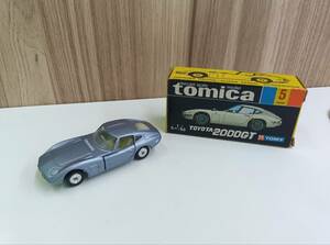 コレクター放出品　トミカ No.5　トヨタ　2000GT 黒箱 日本製 トミー　TOYOTA　TOMICA　模型　おもちゃ ◆2