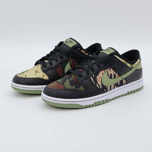 【新品未使用】 Nike Dunk Low Crazy Camo 27.5cm ナイキ ダンク ロー SE ブラック マルチ カモ