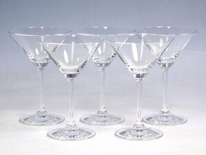 K12101【RIEDEL リーデル】ヴィノム マティーニ カクテルグラス 5客 酒器 バーグラス