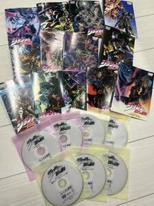 送料無料　レンタルアップ品　ジョジョの奇妙な冒険　第3部　スターダストクルセイダース　OVA版　全13巻セット