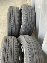 WALD １７インチ　6.5J ＋38 139.7 GOODYEAR NASCAR 215/60R17C 109/107R ２２年製　溝あり　ハイエース系　４本セット_画像3