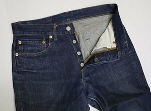 DP56ハリウッド ランチ マーケットHRM聖林公司オクラOKURA古着デニムパンツ31インディゴパンツJEANS日本製TROUSERオールド＆レトロ