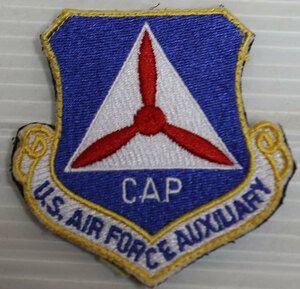 PA8米軍実物USAFアメリカ古着パッチCAPワッペンCWU-45P36P27P装備可能ミリタリーパッチ空軍マジックテープ付きAIR FORCE AUXIUARYオールド