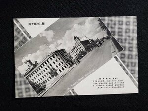 ｈ▼　戦前 絵葉書　新京　大同大街　麗しの都大路　中国　支那　満州　/pc188