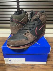 2011年製 デッドストック NIKE DUNK HIGH SB SLAYER BROOKLYN PROJECT 313171-013 US10 JP28 ダンク travis jordan supreme fragment