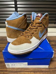 2009年製 デッドストック NIKE DUNK HI PREMIUM SB SKATE MENTAL 313171-241 US10.5 JP28.5 ダンク travis jordan supreme FRAGMENT