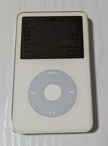 Apple iPod 30GB MA002J【動作保証なし】