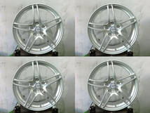 k307★YOKOHAMA AVS MODEL5★17×7J+45/8J+45★中古4本_画像1