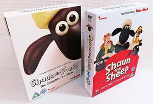 【美品DVD】『Shaun the Sheep ひつじのショーン／The Complete First Series シーズン１～２（海外盤）10枚組』TV版◆送料520～