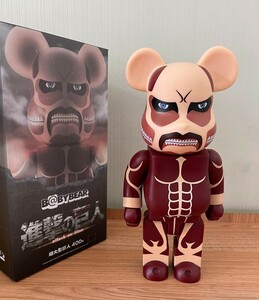 ★BE@RBRICK☆400％ 進撃の巨人 超大型巨人 コレクション モデルおもちゃ ギフト ファッション メディコム【新品】8