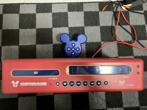 ディズニー デュアル プレイヤー DISNEY DUAL PLAYER DVD & VHS 箱・説明書なし【ジャンク品 】