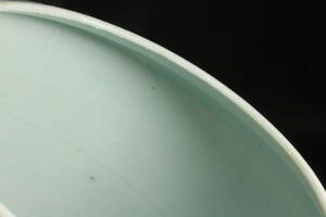 優品！中国美術品 上位作陶磁器 影青瓷小罐 青白磁茶入れ 高さ 10.5cm 口径 9.3cm 稀少品南宋インチン茶道具物入れ 半透明な釉調