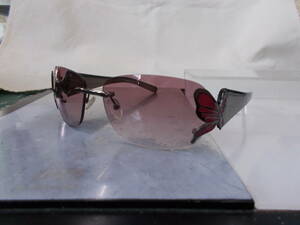  both side. butterfly .. pretty sunglasses 6419-01 stylish dead stock 