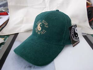 T&C SURF DESIGNS Hawaii タウンアンドカントリー 帽子 キャップ CAP 緑色 グリーン 57～59cm コーデュロイ素材で お洒落