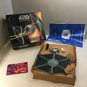 ■未使用開封品 STAR WARS Imperial TIE Fighter インペリアル タイ ファイター Kenner製 プラモデル 説明書付き 紙箱入り■