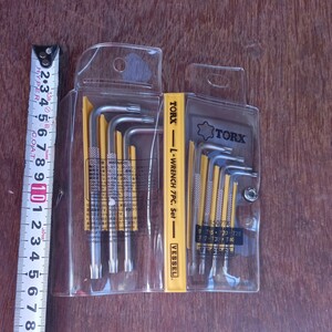 レンチセット 工具 ベッセン　いじり防止　t 7pc torx 機械分解などに　　T10からT140 送料180　トルクス