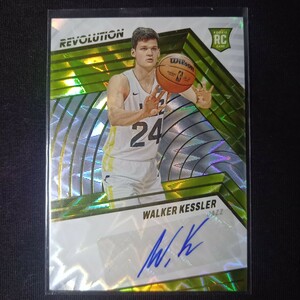 【100シリ】ウォーカー・ケスラー　RC Walker Kessler 2022-23 Panini revolution RC フラクタルオート #059/100 UTAH JAZZ 直筆サイン