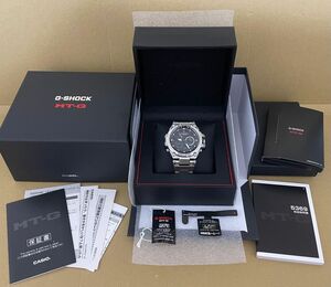 CASIO G-SHOCK MT-G MTG-S1000D-1AJF シルバー　電波ソーラー