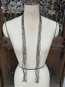 * beads * long necklace * accessory *6 ream * lady's *