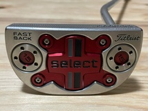 TitleistタイトリストSCOTTY CAMERONスコッティ キャメロンSELECTセレクトFASTBACKパター34インチ/グリップSuper Strokeブラック/ホワイト_画像2