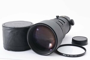 美品 Nikon ニコン AF NIKKOR 300mm F4 ED フード、フィルター