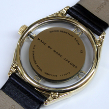 動作品 MARC BY MARC JACOBS クオーツ式腕時計 MBM1376 3針 レディース 24年2月電池交換 マークジェイコブス 札幌市 清田区 平岡_画像4