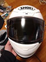 SHOEI Z-7 ルミナスホワイト　L　フォトクロミック　クリア　スモーク　防水バッグ　他おまけ_画像2