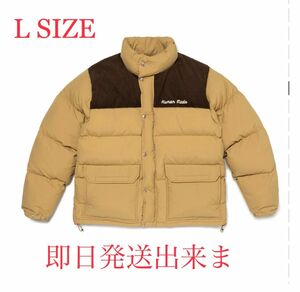 HUMAN MADE DOWN JACKET BEIGE