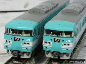 中古 トミックス JR117系 和歌山色・混成編成 セット(4両)[トレインボックス]【限定品】(エラー対応パーツ付) #023483