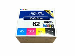 EPSON エプソン インクカートリッジ クリップ IC4CL62 / IC4CL62A1互換 4色パック