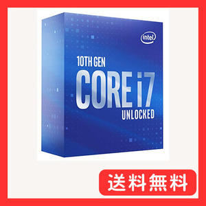 INTEL CPU BX8070110700K Core i7-10700K プロセッサー、3.80GHz(5.10 G