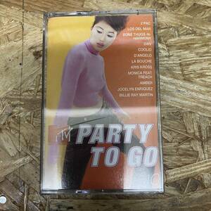シHIPHOP,R&B MTV PARTY TO GO - VOLUME 10 アルバム TAPE 中古品