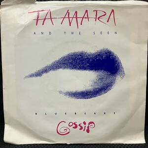 7インチ HIPHOP,R&B TA MARA & THE SEEN - BLUEBERRY GOSSIP シングル! レコード 中古品