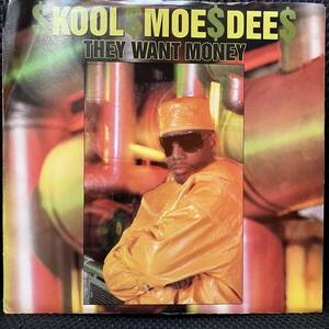 7インチ HIPHOP,R&B KOOL MOE DEE - THEY WANT MONEY INST,シングル レコード 中古品